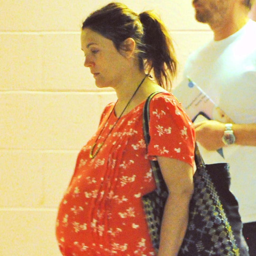 Photos from Drew Barrymore's Pregnancy in Pictures! - E! Online